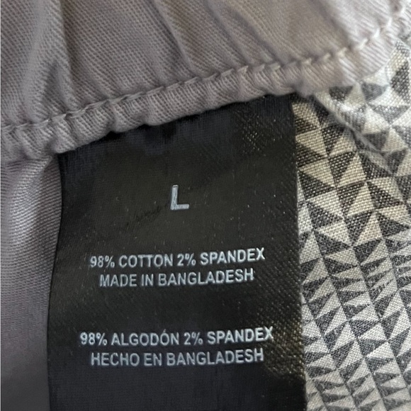 Copper & Oak Elastic File Tech Jogger Pants for Men in Light Grey - Picture 6 of 6